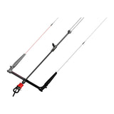 F2  Control Bar Pro - 4 Line Kite Bar 46cm/52cm wählbar Schwarz