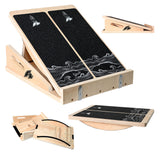 F2  Balance Board Step Board Multi Trainingsgerät Verstellbar  Holz