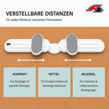 F2  Balance Board Core Pilates Trainer  64cm Weiss