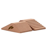 F2  Balance Board Squat Wedge Kork 23cm Natur