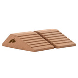 F2  Balance Board Squat Wedge Kork 23cm Natur