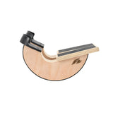 F2  Balance Board Stretch Boards Holz 33cm Natur/Schwarz