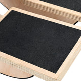F2  Balance Board Stretch Boards Holz 33cm Natur/Schwarz