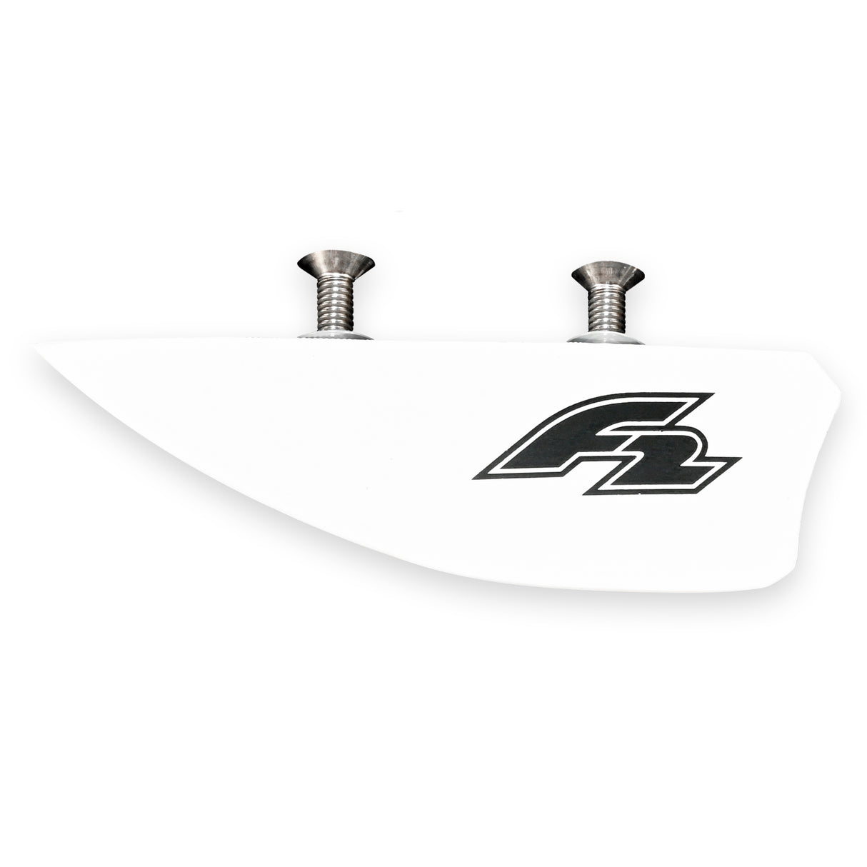 F2  Kiteboard Finne GFK Finne einzeln Weiss - Größe wählbar