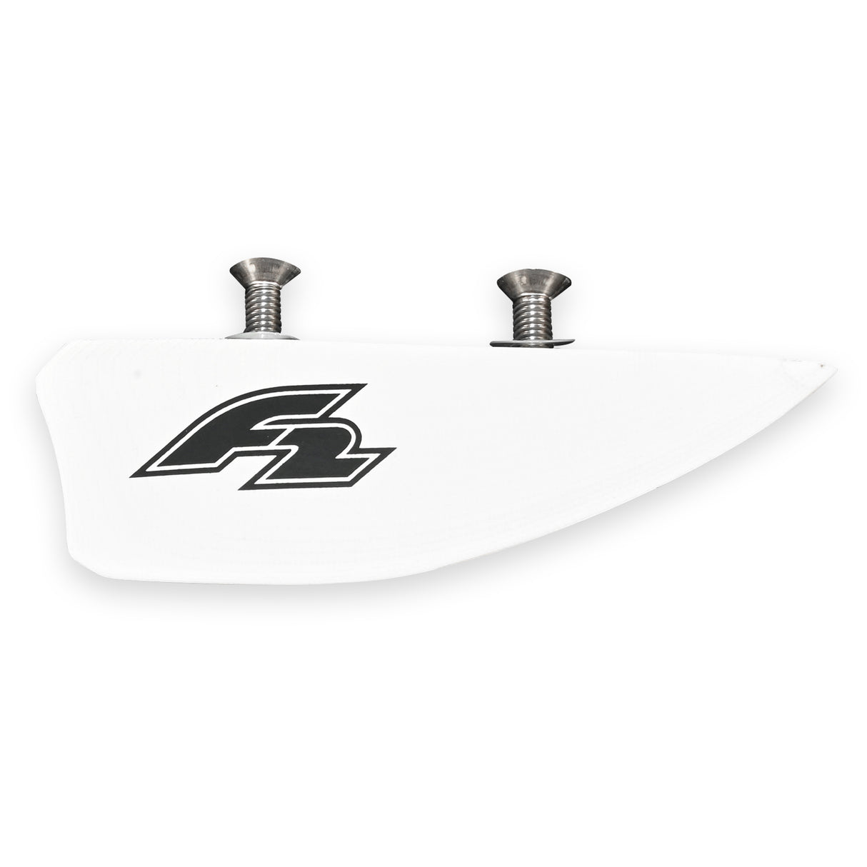 F2  Kiteboard Finne GFK Finne einzeln Weiss - Größe wählbar