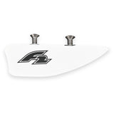 F2  Kiteboard Finne GFK Finne einzeln Weiss - Größe wählbar