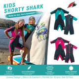 F2 Junior Neopren Anzug Shark Shorty 3,5mm Kurz - Größe/Farbe wählbar