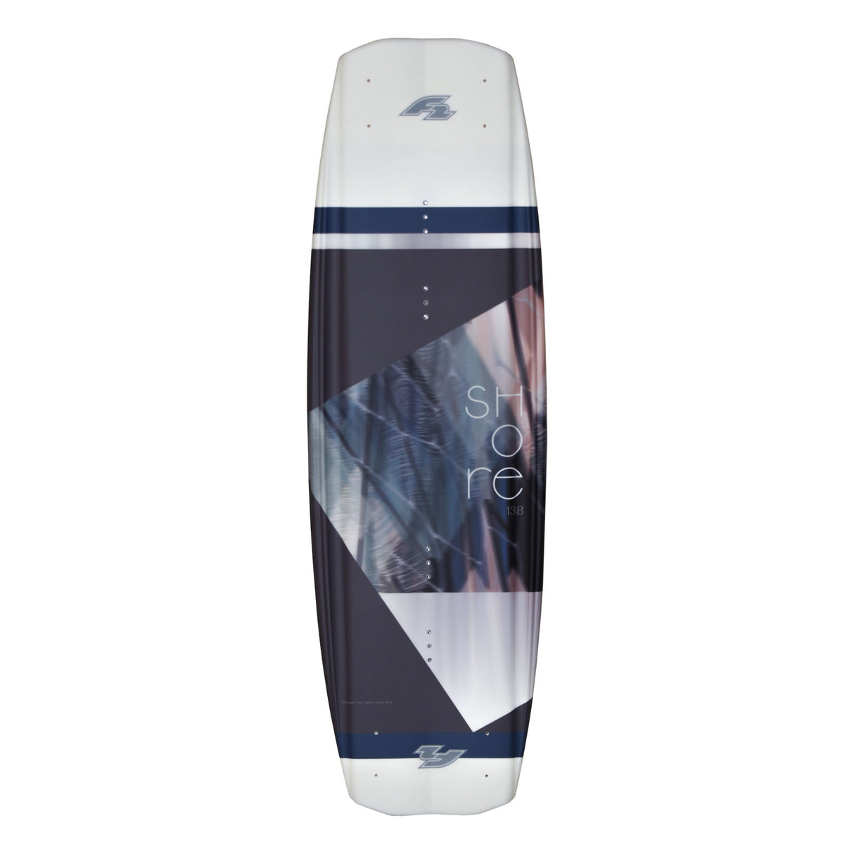 F2 Set Wakeboard Shore Braun 138cm mit Wakebindung Team Boot L/XL