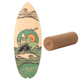 F2 Balance Board Set mit Korkrolle Komplettset Modell wählbar