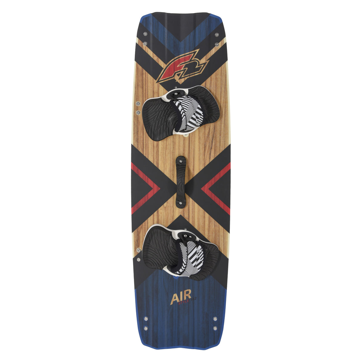 F2 Set Kite Ride V5 mit Kiteboard Air Wood und Control Bar Komplettset Größen wählbar