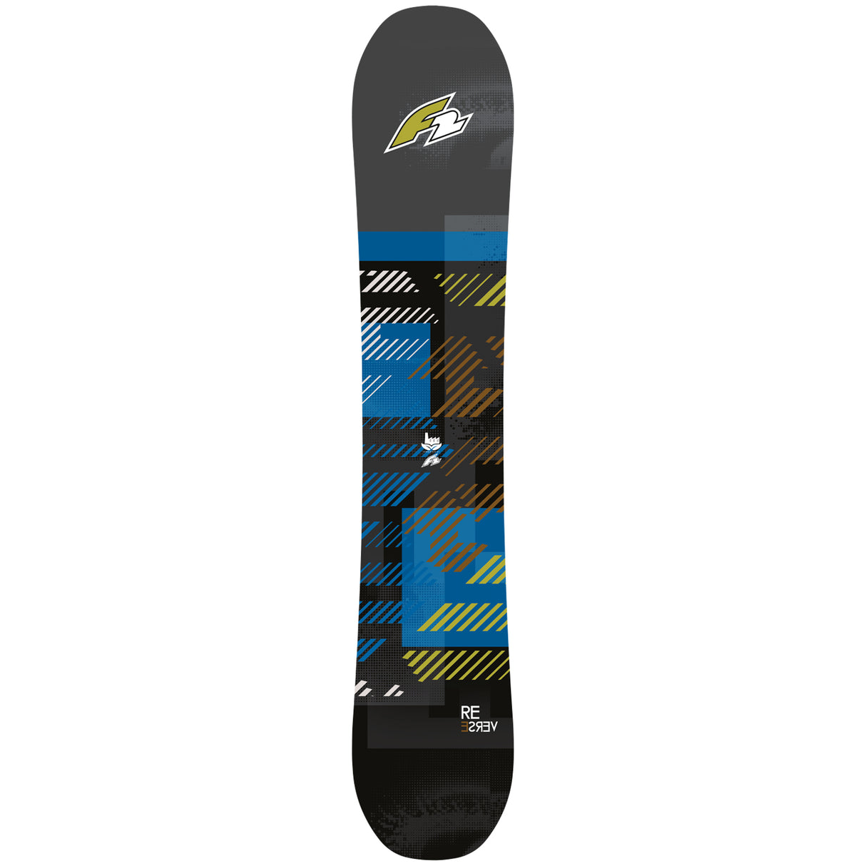 F2 Set Herren Snowboard Reverse Blue mit Bindung Sonic Pro Größen wählbar