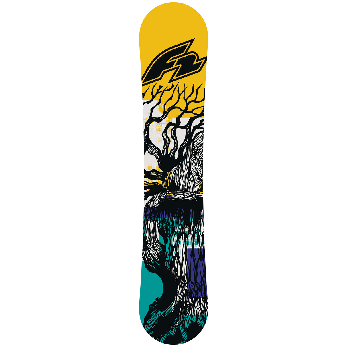 F2 Set Herren Snowboard Union Mustard mit Bindung Sonic Pro Größen wählbar