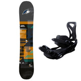 F2 Set Snowboard Reverse Orange mit Bindung Sonic Pro Größen wählbar