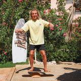 F2 Set Balance Board Halbkugel 30x10cm + Korkrolle 33x9,5cm
