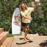 F2 Set Balance Board Halbkugel 30x10cm + Korkrolle 33x9,5cm