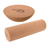 F2 Set Balance Board Halbkugel 30x10cm + Korkrolle 33x9,5cm