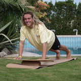 F2    Balance Board Halfshell Balance Training  80x30cm