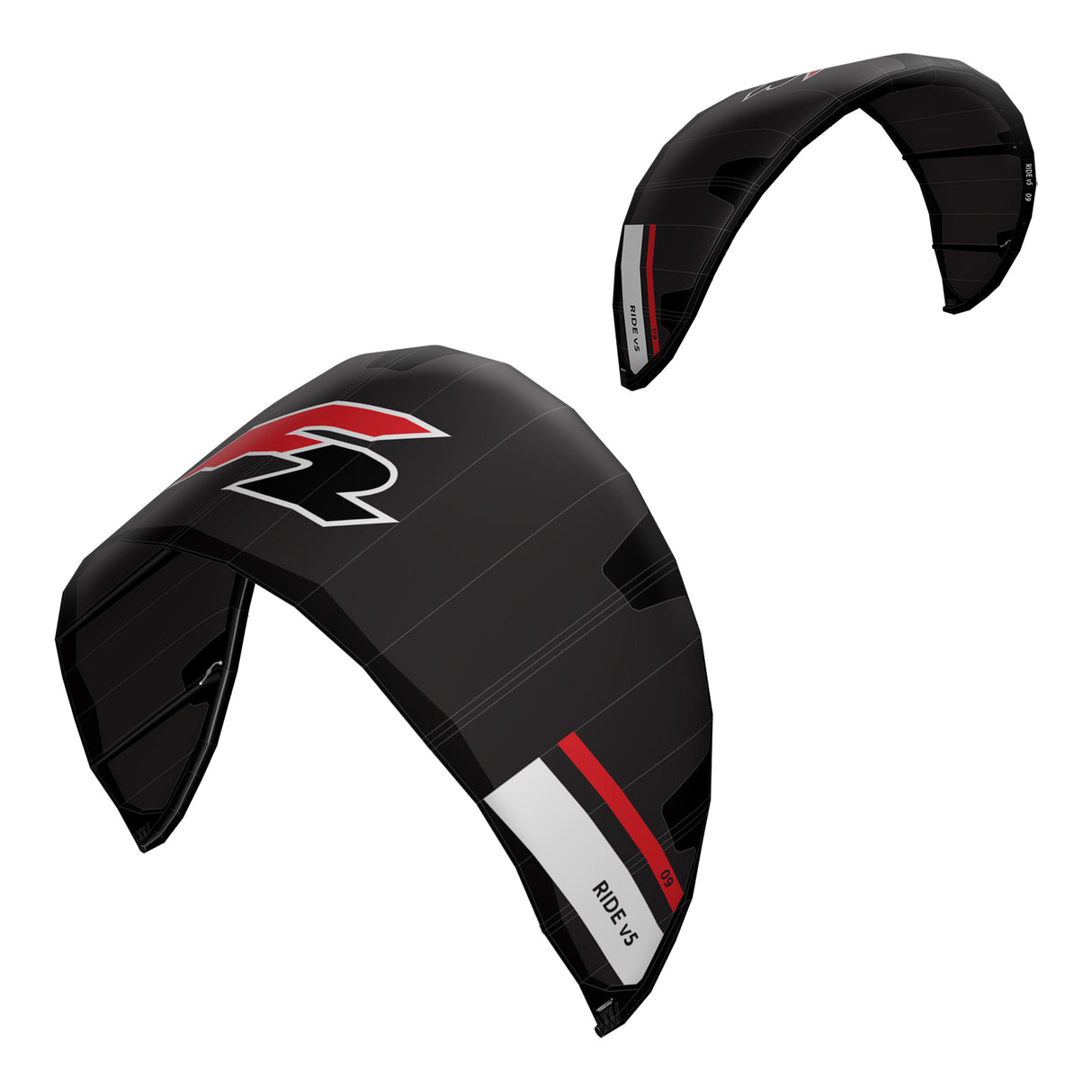 F2 Set Kite Ride V5 mit Kiteboard Ride White Icon und Control Bar Komplettset Größen wählbar