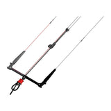 F2 Set Kite Ride V5 7qm + Kiteboard Ride White Icon 141cm + Control Bar 46cm