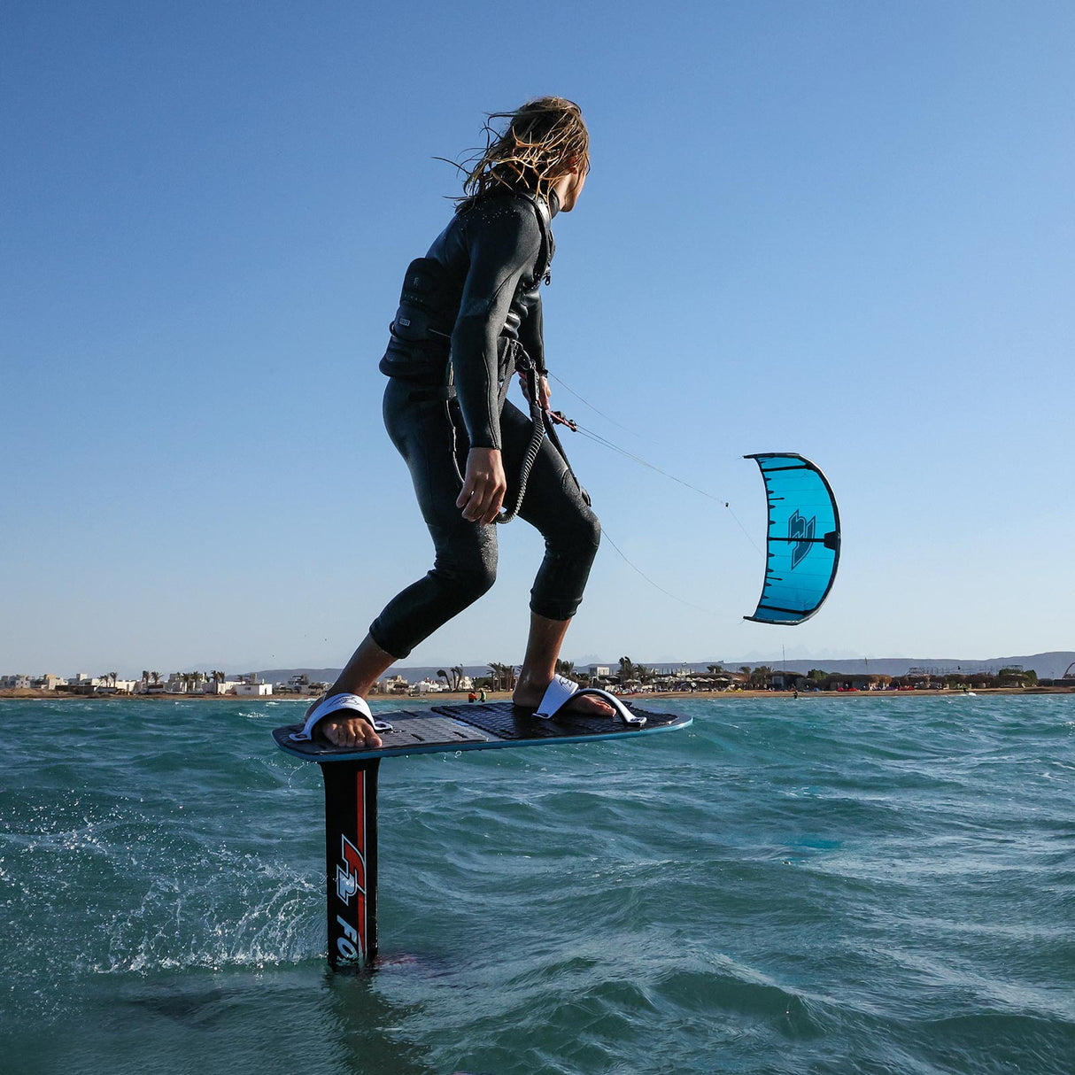 F2 Set Foilboard Ocean Carbon + Kite Foil Alu Carbon Größe wählbar Modell