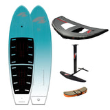 F2 Set Foilboard Glide Ex 100L mit Alu Foil 2000 + Allround Wing 6qm