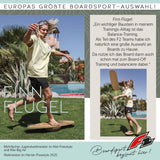 F2 Kork Balance Boards mit Korkrolle + Kork Halbkugel - Komplettset Modell wählbar