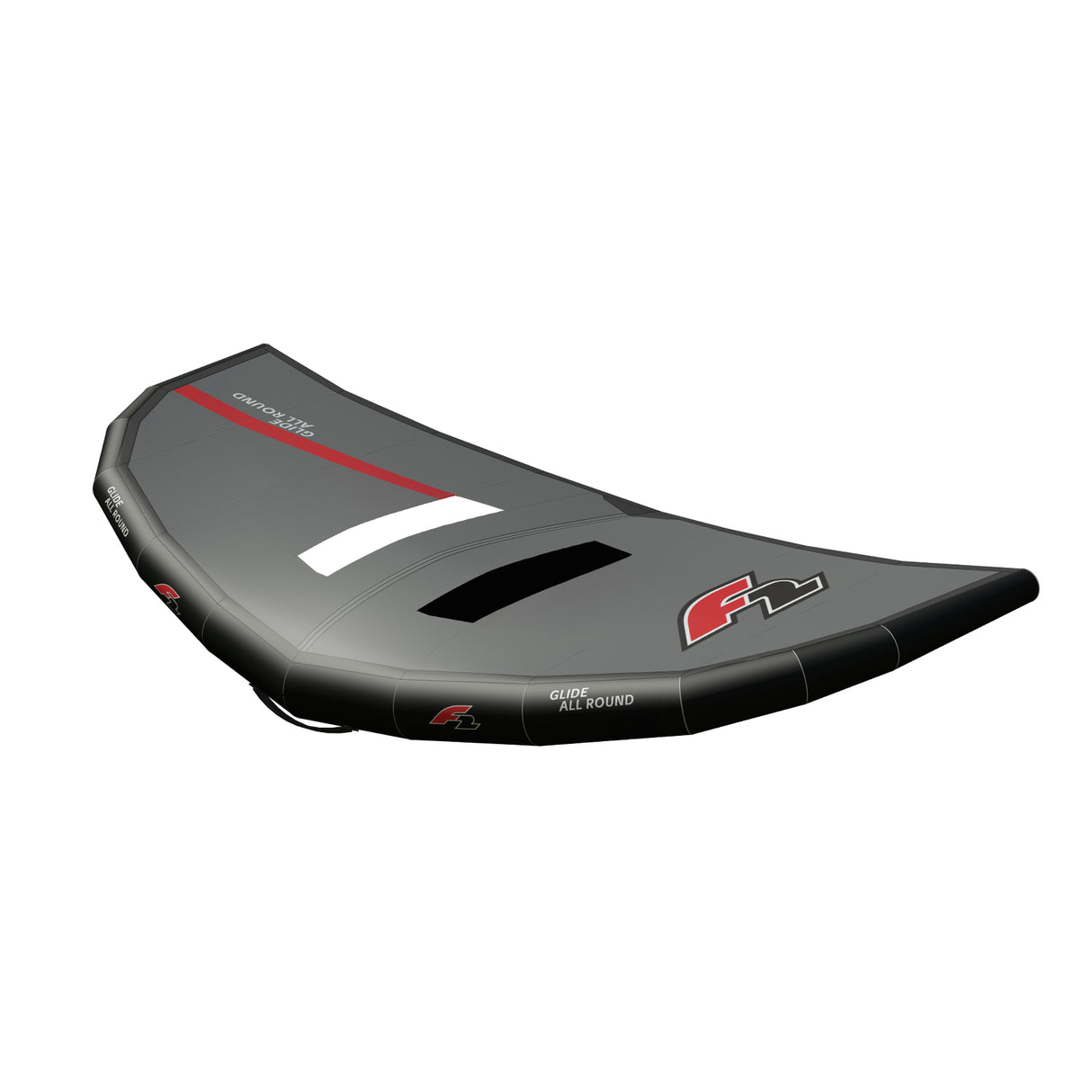 F2 Set Foilboard Glide Strato Team Rot 110L + Alu Foil 1700 + Wing 5qm