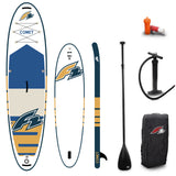 F2 SUP Stand Up Paddle Board Comet Weiss - Komplettset Größen und Zubehör wählbar