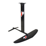 F2 Set Foilboard Starlit Team Grau 115L + Alu Foil 1700 + Wing 5qm