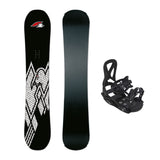 F2 Set Snowboard Junior Rental mit Pipe Bindung Komplettset Größen wählbar
