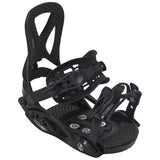 F2 Set Snowboard Junior Black Deck mit Pipe Bindung Komplettset Größen wählbar