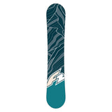 F2 Set Snowboard T-Ride Wood Weiss 147cm + Sonic Pro Bindung M