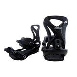 F2 Set Snowboard Blackdeck Schwarz 143cm + Sonic Pro Bindung M