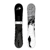 F2 Set Snowboard Blackdeck Wide Schwarz/Weiss 159w cm + Sonic Pro Bindung L