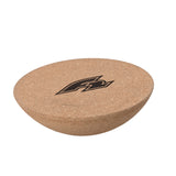 F2 Set Kork Balance Board Surf Flat Shape 84x31cm + Halbkugel