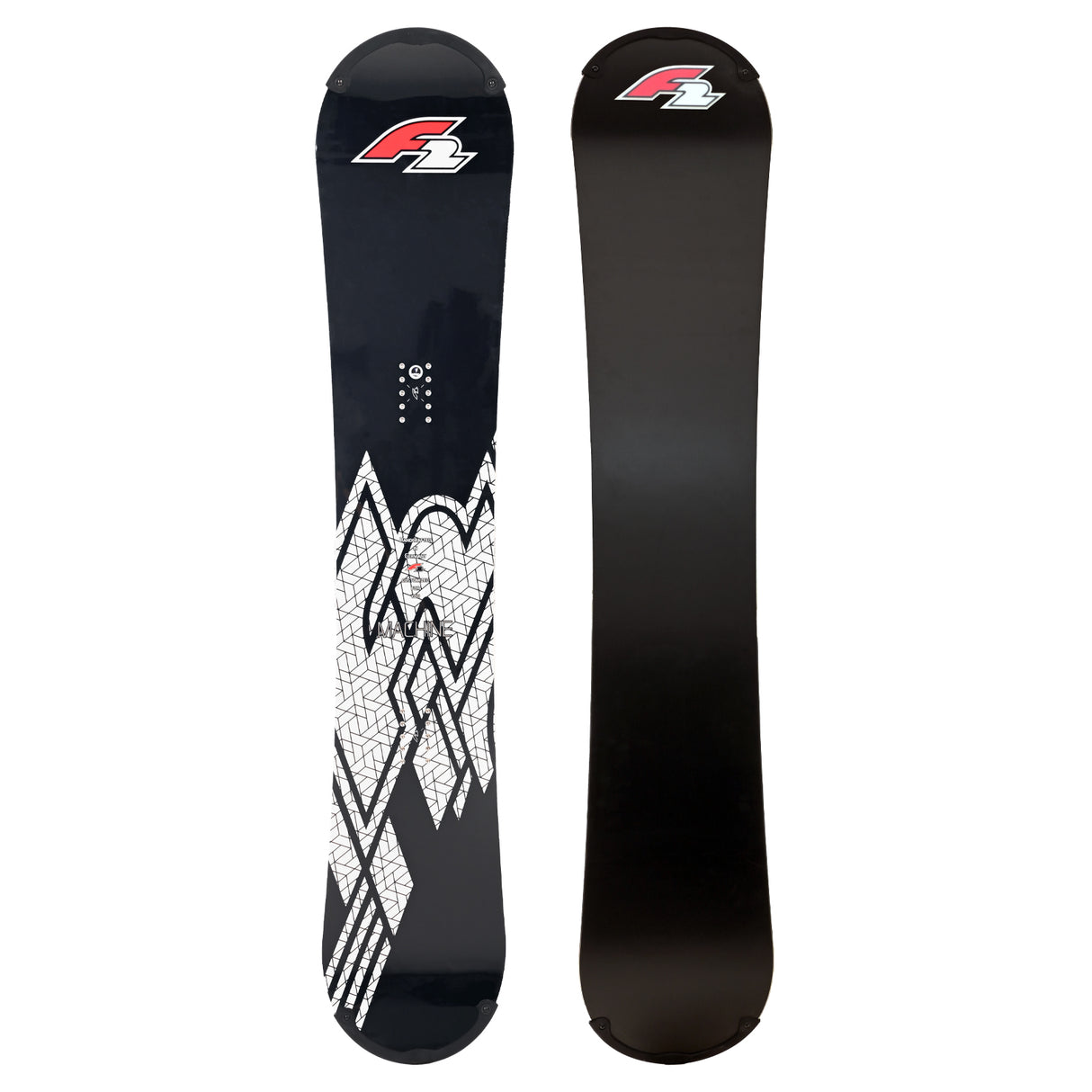 F2 Set Snowboard Rental Machine mit Protector 168xw cm + Bindung L