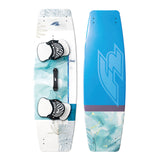 F2 Damen Set Kite Curve + Kiteboard Fluid + Control Bar - Komplettset Größen wählbar