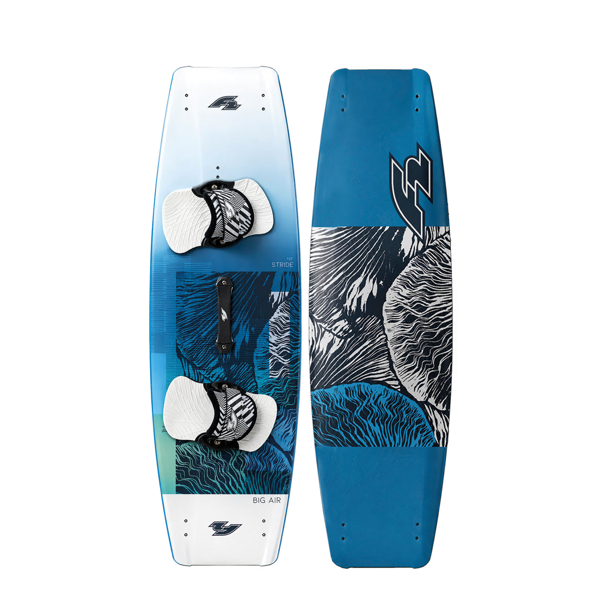 F2 Set Kite Bullit + Kiteboard Stride + Control Bar - Komplettset Größen wählbar