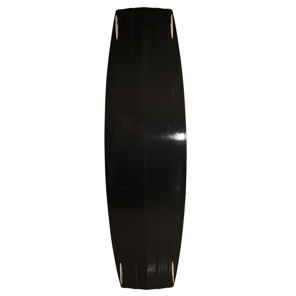 F2 Set Kiteboard Black Carbon 142cm + Bindung S/M + GFK Finnen