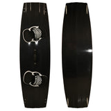 F2 Set Kiteboard Black Carbon 142cm + Bindung L/XL + GFK Finnen