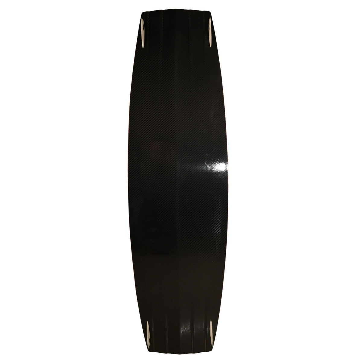 F2 Set Kiteboard Black Carbon 142cm + Bindung L/XL + GFK Finnen