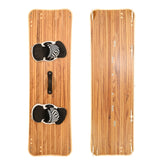 F2 Set Kiteboard Classic Wide Wood 146cm + Bindung S/M + GFK/Slider Finnen