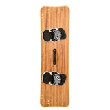 F2 Set Kiteboard Classic Wide Wood 156cm + Bindung S/M + GFK/Slider Finnen
