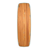 F2 Set Kiteboard Classic Wood Blue 147cm + Bindung L/XL + GFK/Slider Finnen
