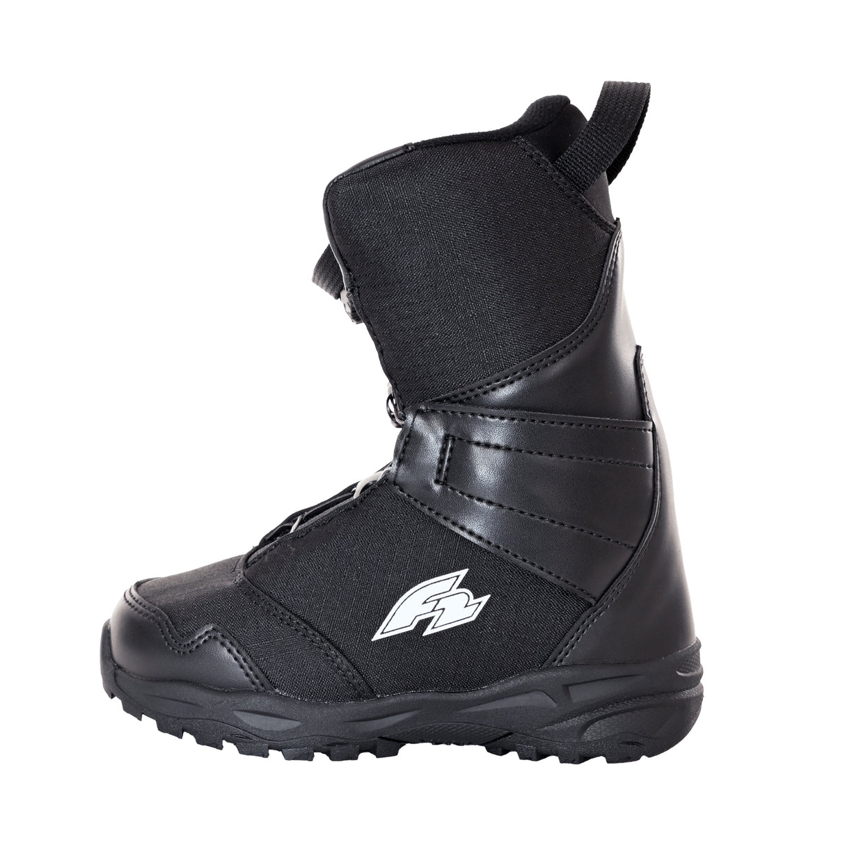 F2 Junior Snowboard Boots Kids Atop - Rookie Größe wählbar Schwarz