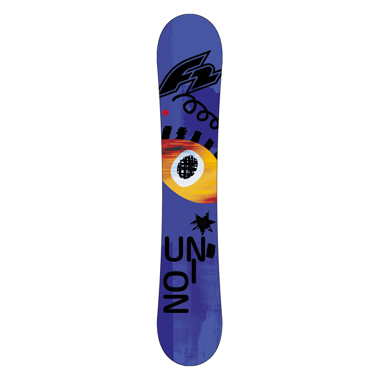 F2 Snowboard TNT Freeride/Freestyle Größe wählbar Schwarz 2025