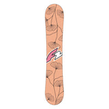 F2 Damen Snowboard White Deck Freeride Größe wählbar Weiß 2025