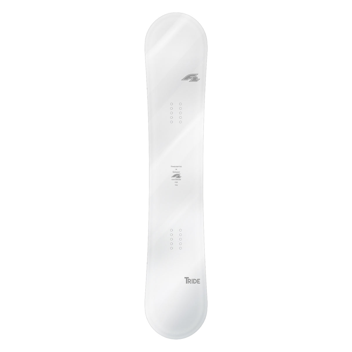 F2 Snowboard T-Ride Mirror Freeride/Freestyle Weiss - Größe wählbar
