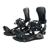 F2 Snowboard Soft Bindung Eliminator Carve Fastec Schwarz - Größe wählbar