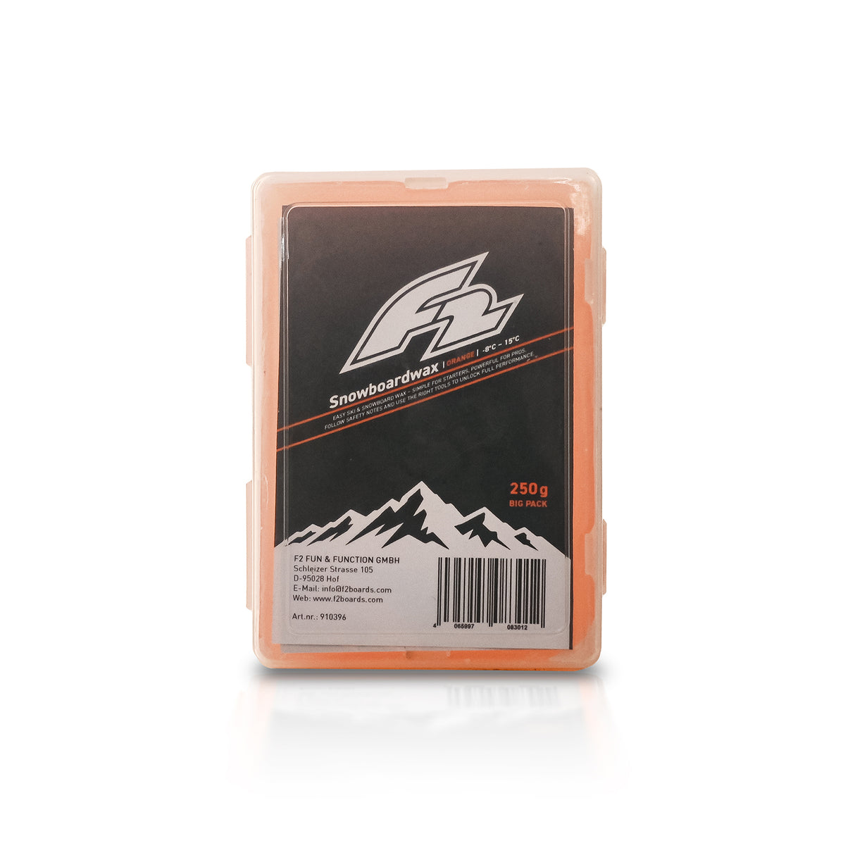 F2 Snowboard Zubehör Snowboard Ski Wachs 250g – Wachs Art wählbar